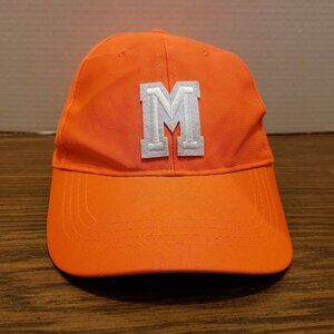 Paramount Outdoors Neon Bright Orange M Logo Strapback Hunting Hat Cap